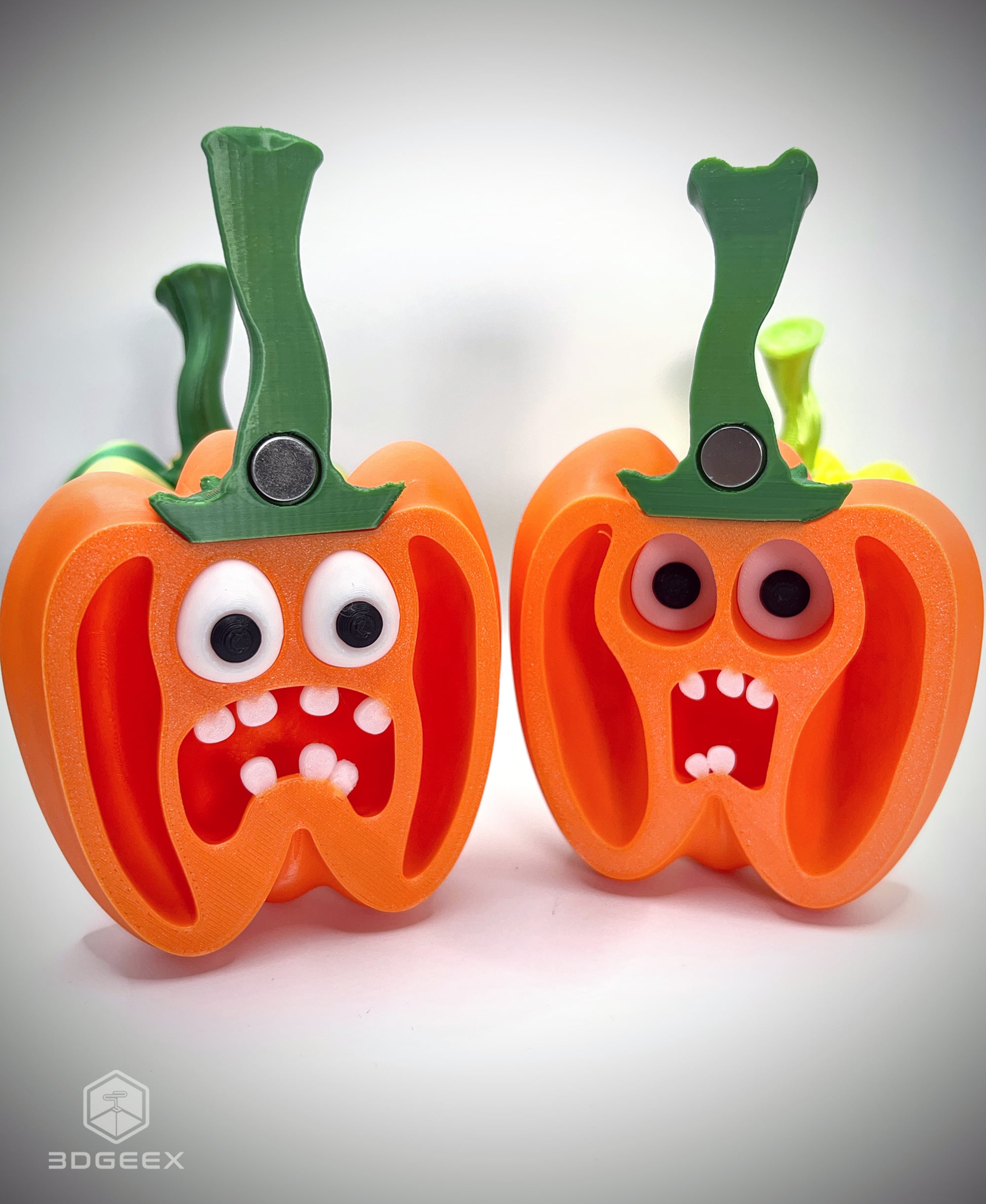 Screaming Pepper 3d model