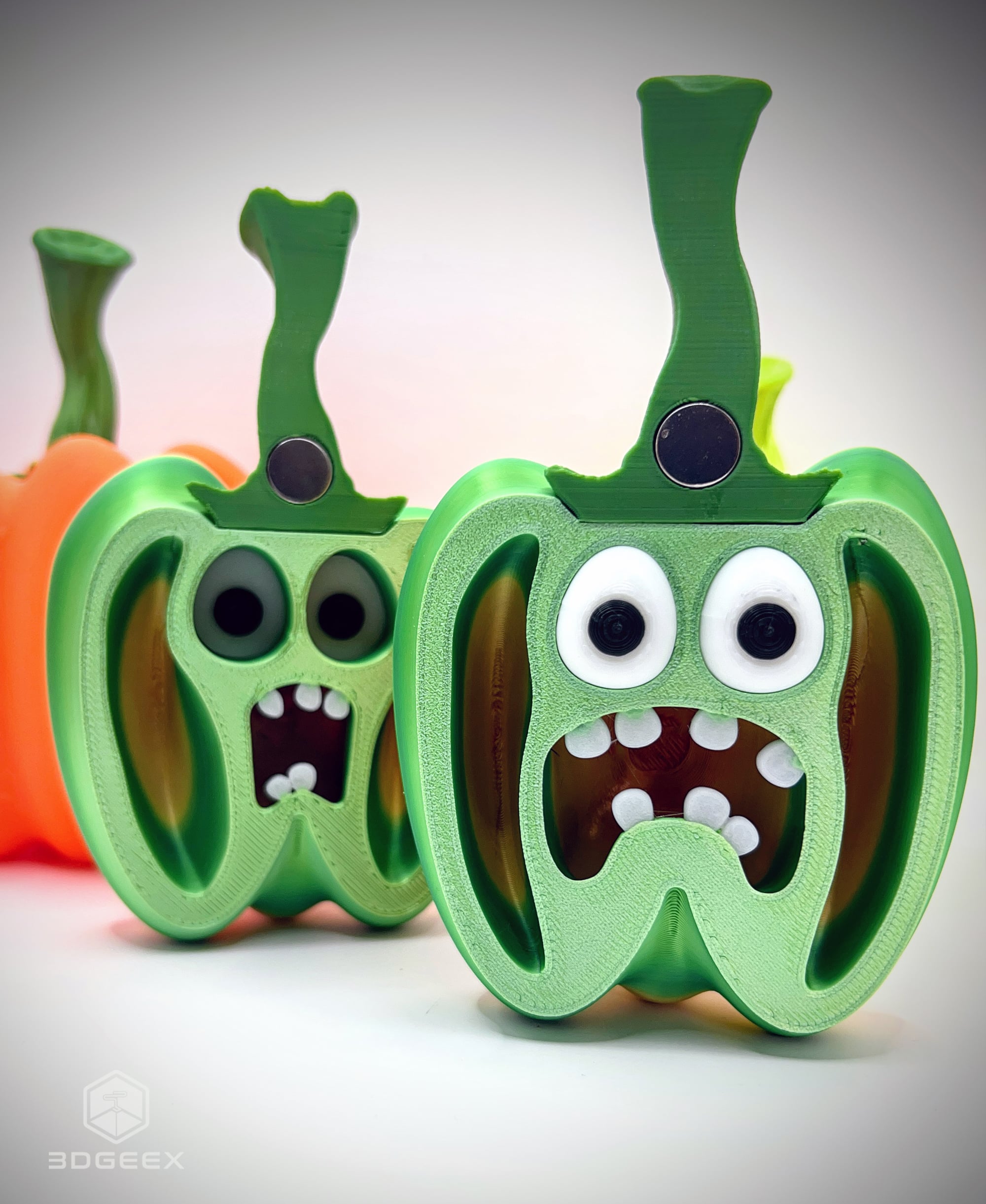 Screaming Pepper 3d model