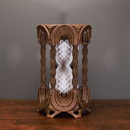 Hourglass Lamp 3d model