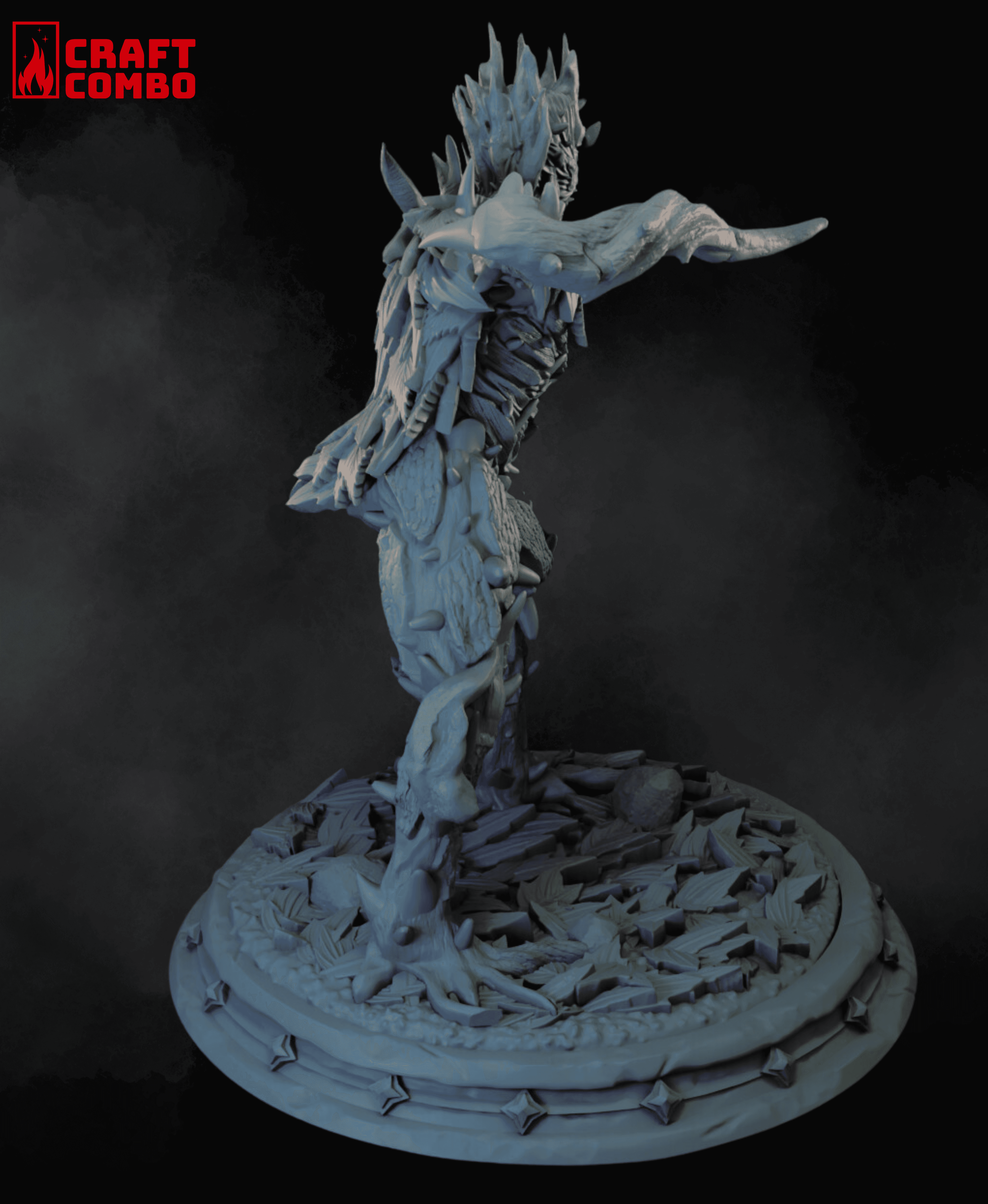 D&D Mini - Needle Blight, Creatures 3d model