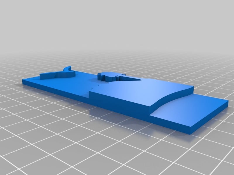 Izmir SkyLine for wall hanging 3d model
