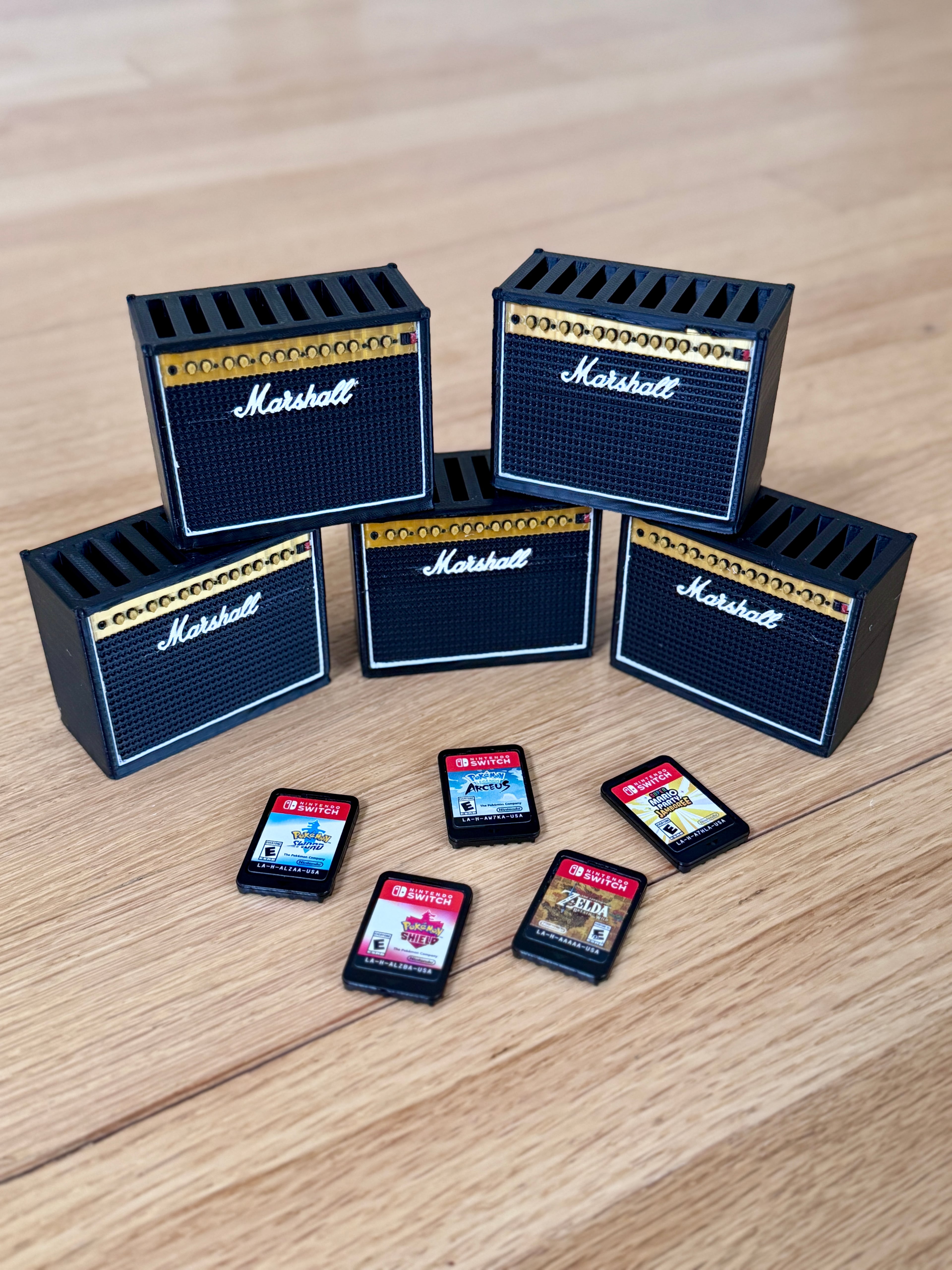 Marshall Amp Switch Game Holder 3d model