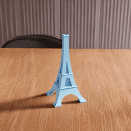 Eiffel Tower Geometric Bud Vase Centerpiece 3d model