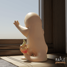 Charmander Window - Promo Card - Pokemon 3d model