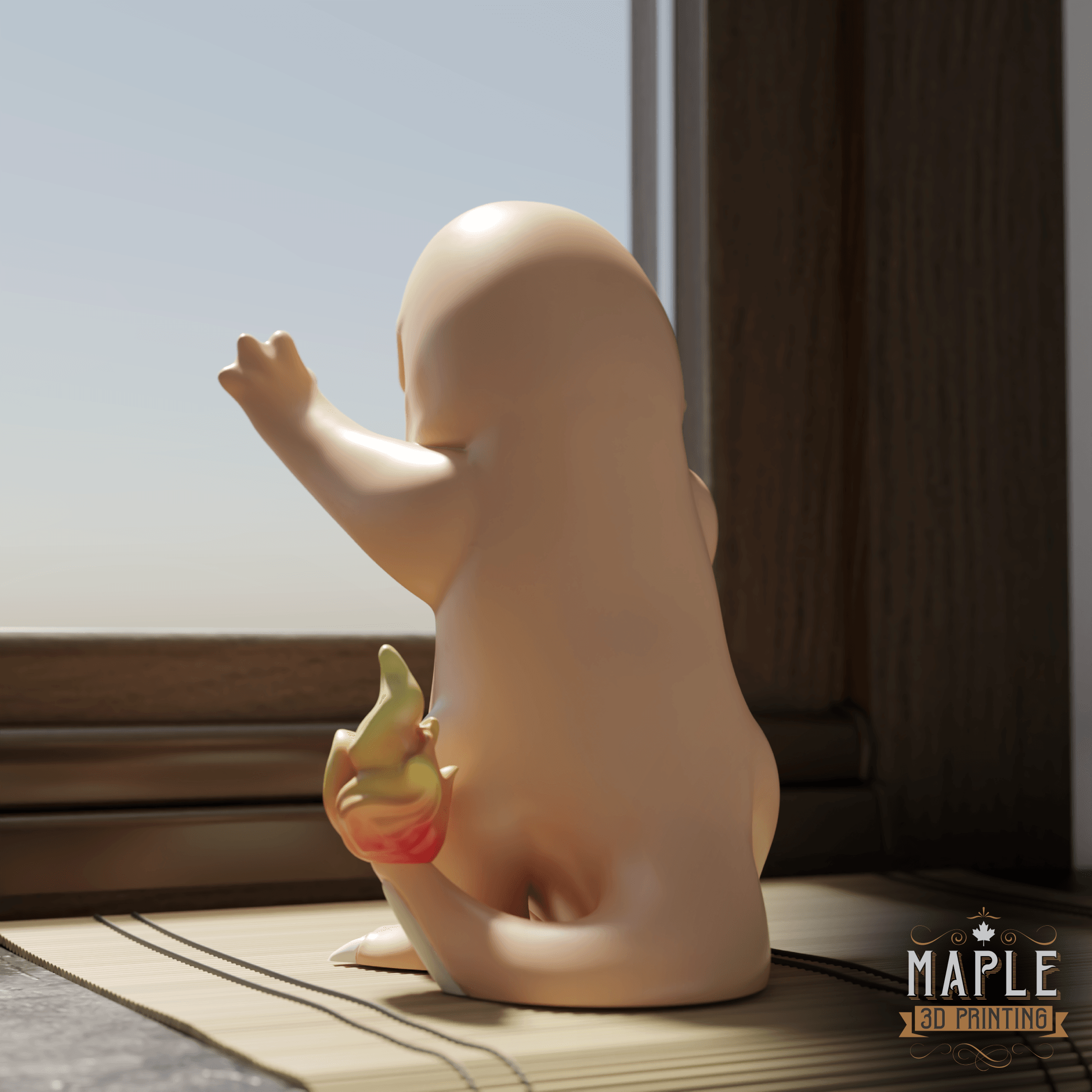 Charmander Window - Promo Card - Pokemon 3d model