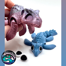 Mosasaurus Flexi 3d model