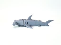 Flexi Hammerhead Shark 3d model