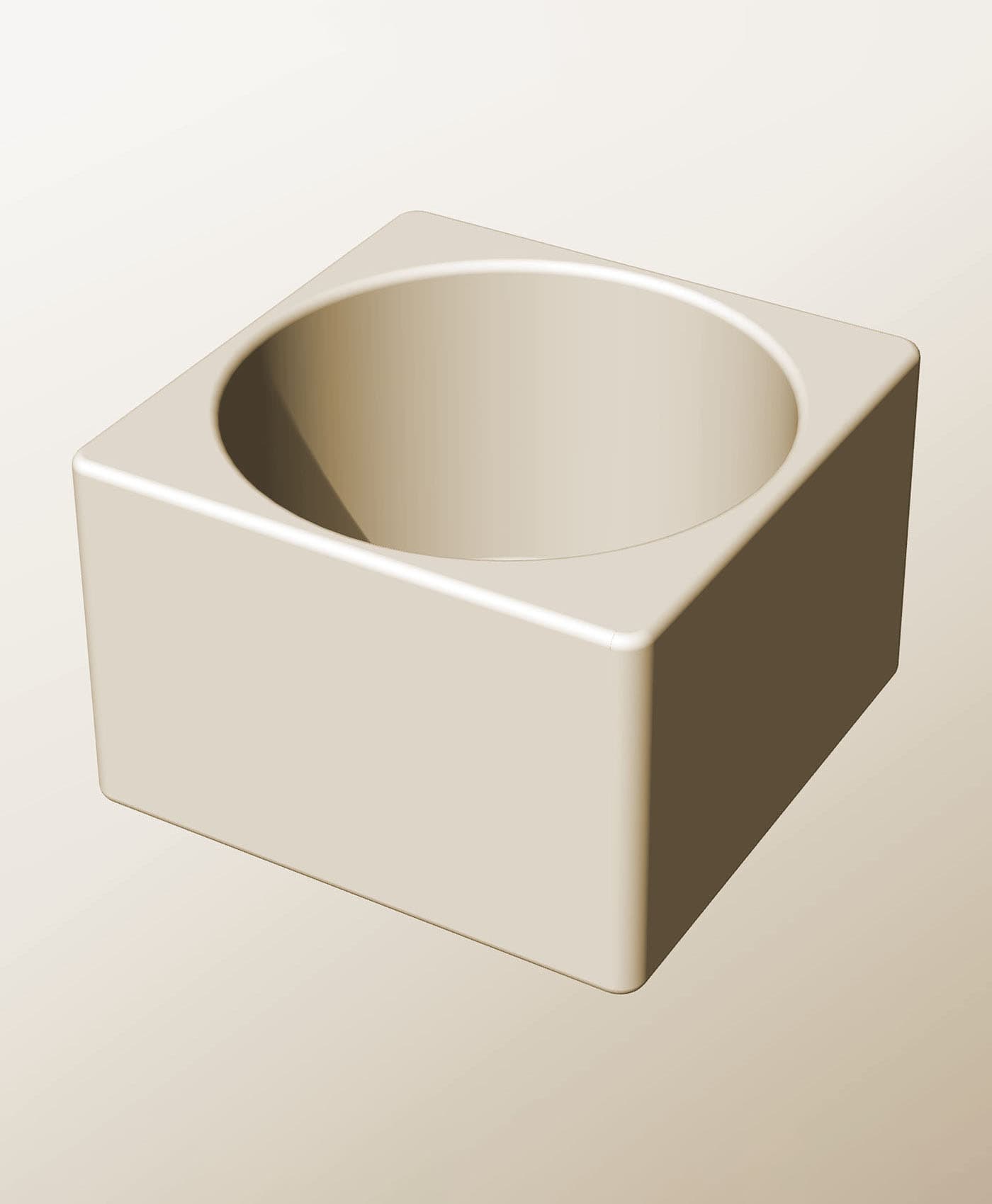CS96-65 Stackable bin box module for creative home decor 3d print stl 3d model