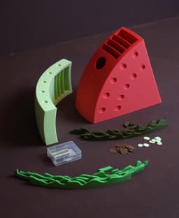 Watermelon knife block 3d model