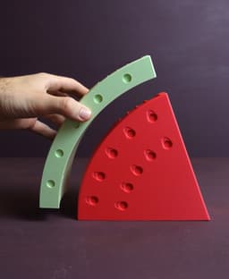 Watermelon knife block 3d model