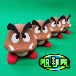 Paper Goomba – Multi Part 3d model