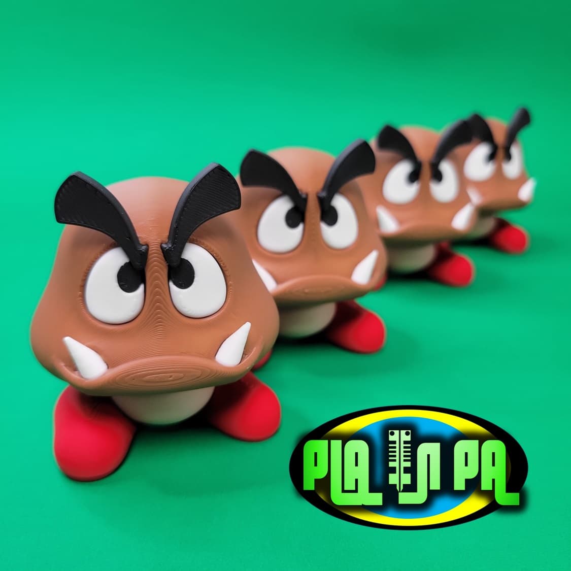 Paper Goomba – Multi Part 3d model