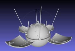 Luna 9 Moon Probe 3d model