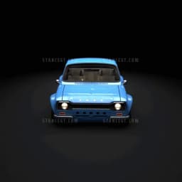 Escort RS1600 | Model Kit Car 3d model
