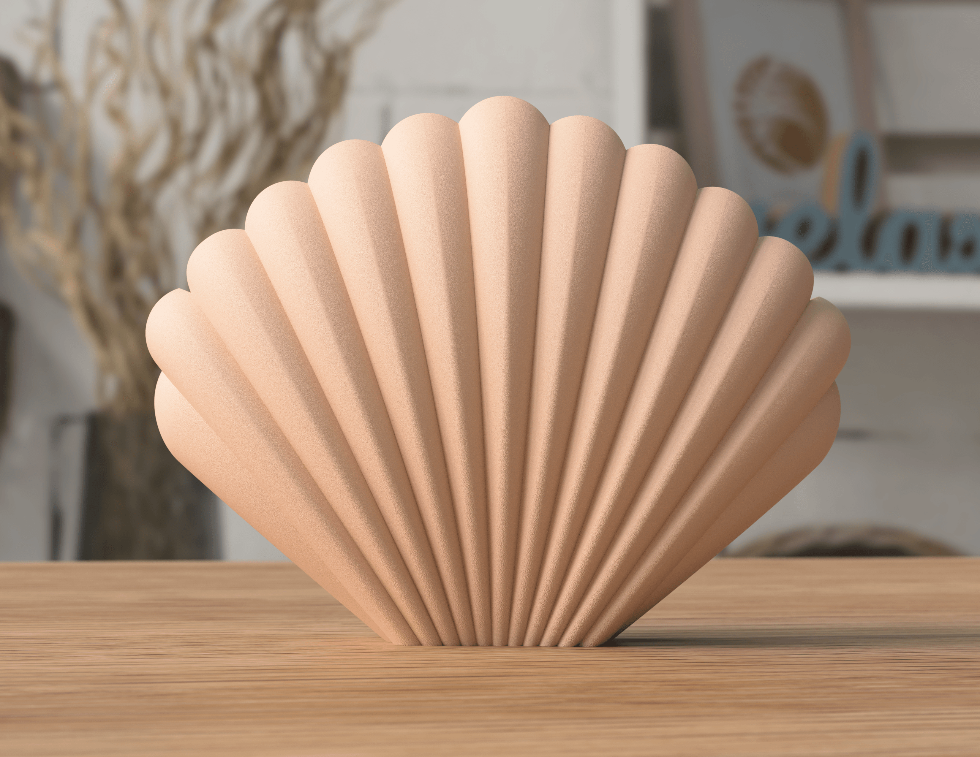 Sea Shell Vase 3d model