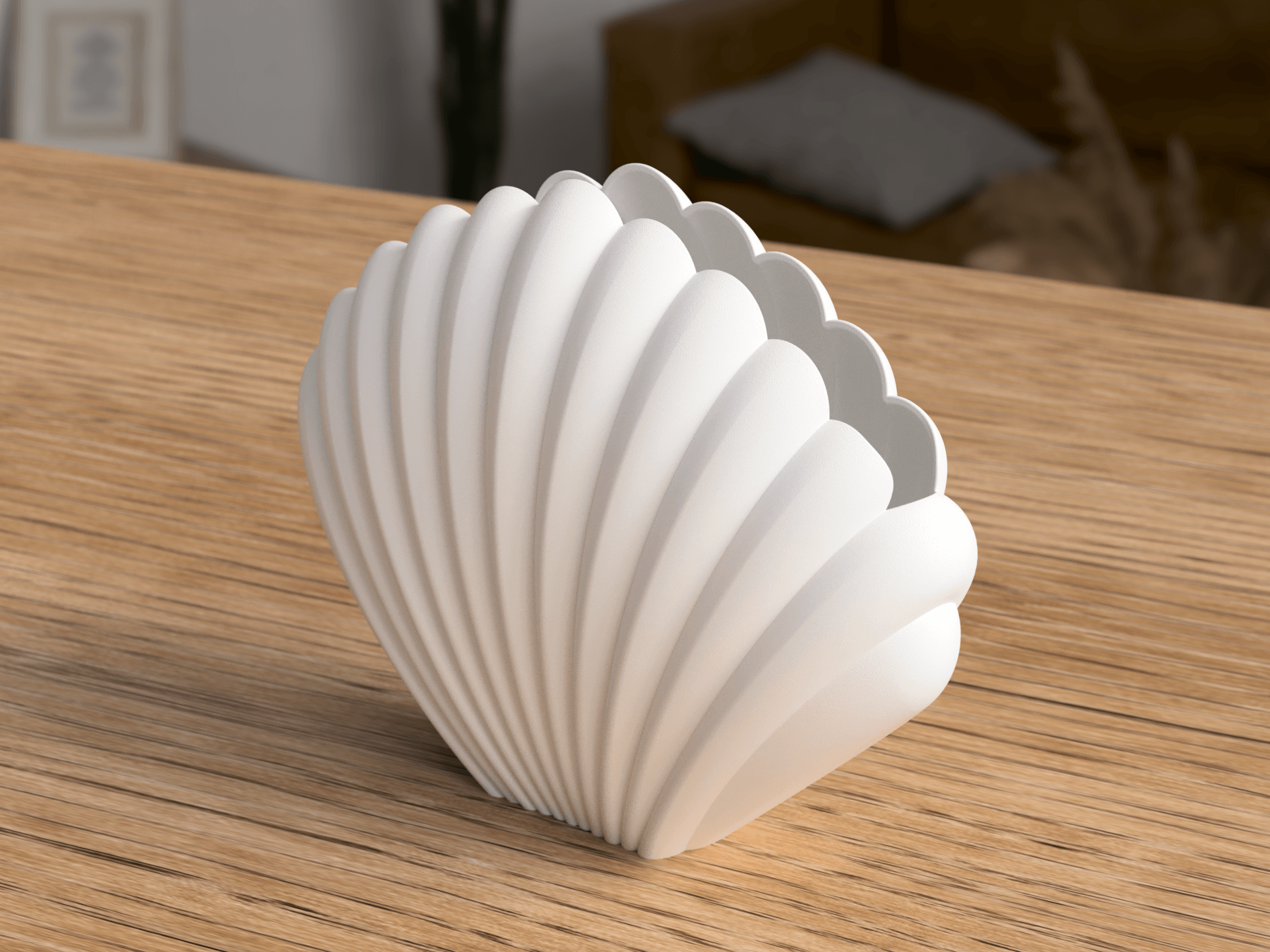 Sea Shell Vase 3d model