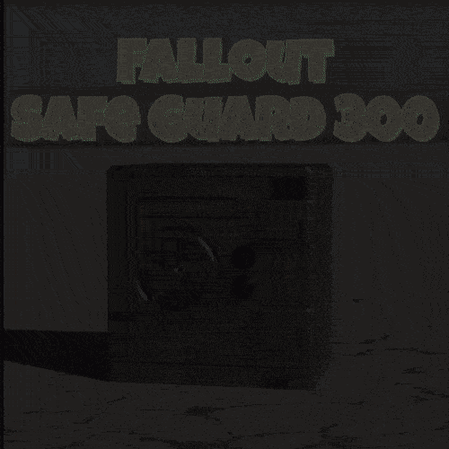 Fallout Safe Guard 300 Safe - Functional 3d model