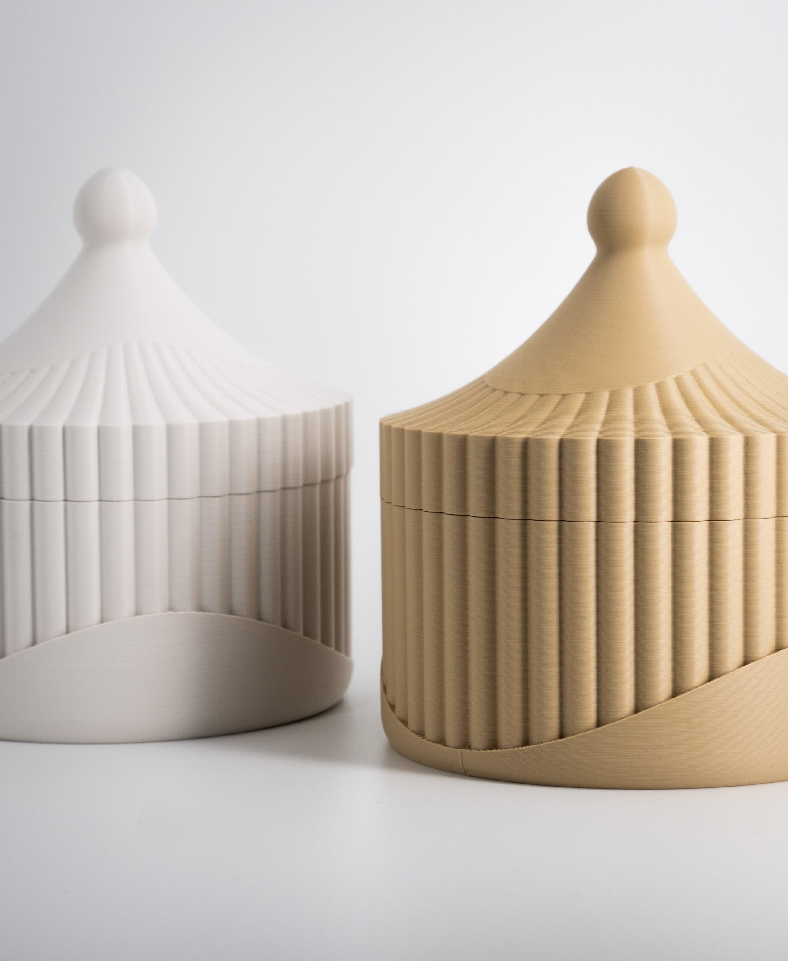 Dual Secret Jewelry Box 3D Print File | Storage Box Model "Aurelia" | Two Hidden Containers 3d model