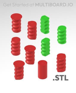Small Threads - STL Multiboard Remixing Files 3d model