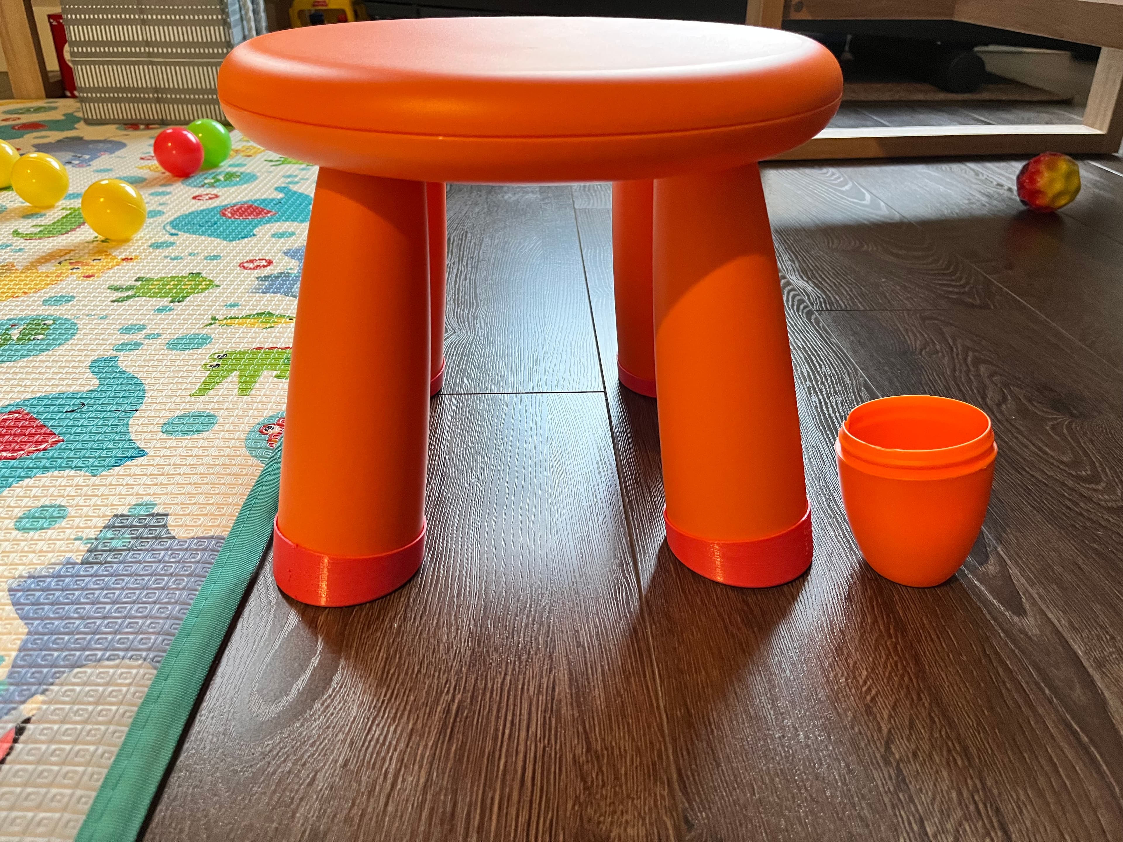 Ikea Mammut child stool foot 3d model