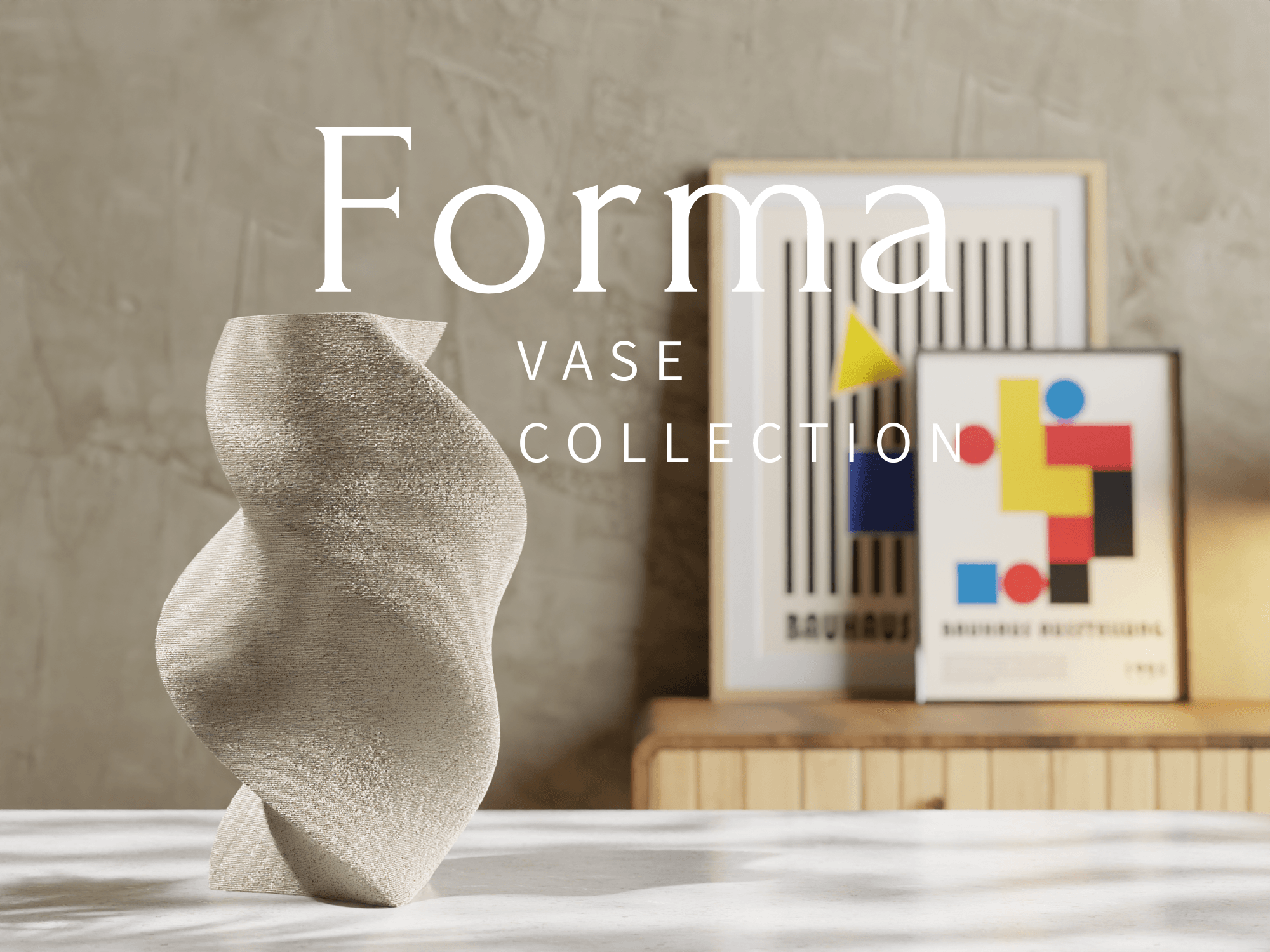 Twist - Forma Vase Collection 3d model