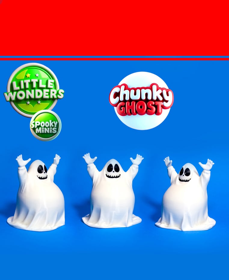 Chunky Ghost 3d model