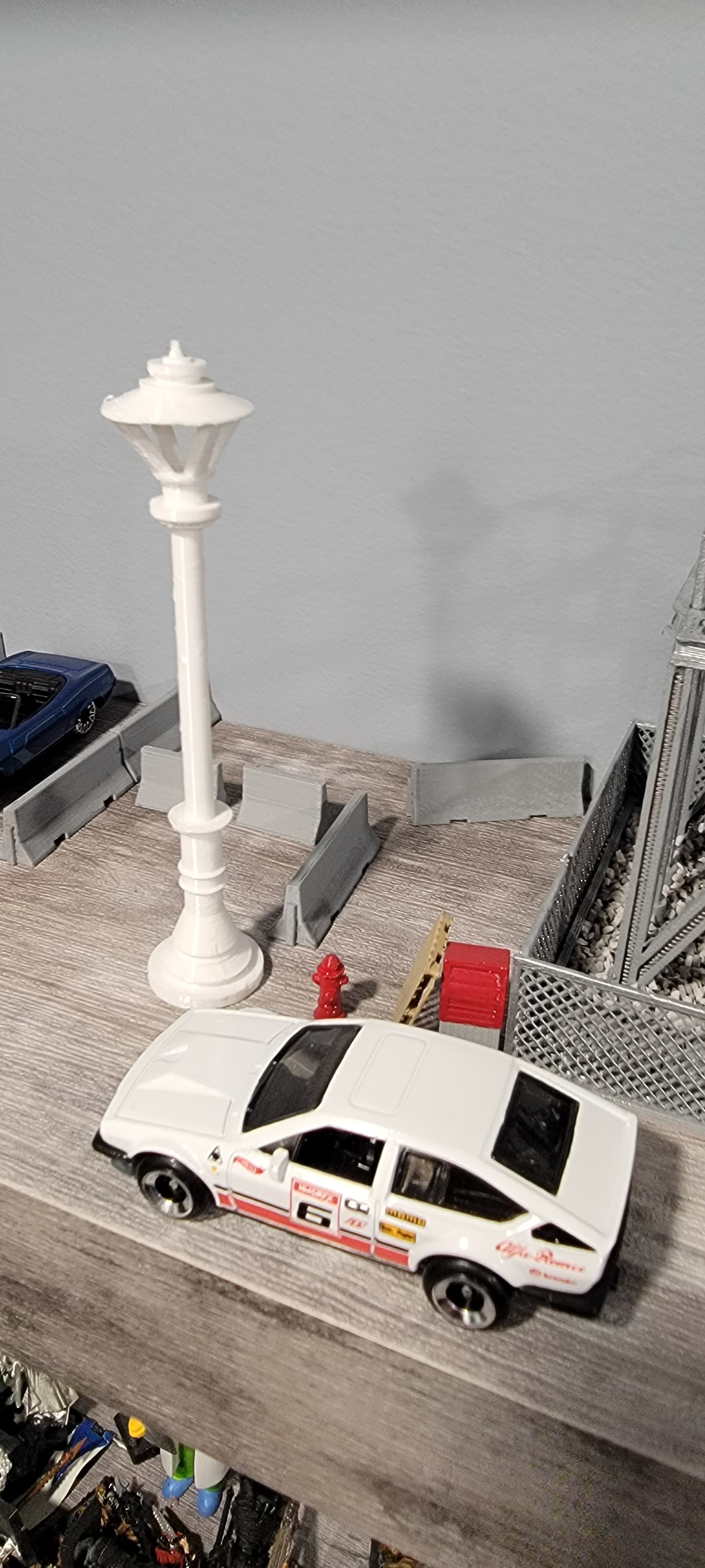 1:64 Street Light - Hot Wheels and Matchbox 3d model