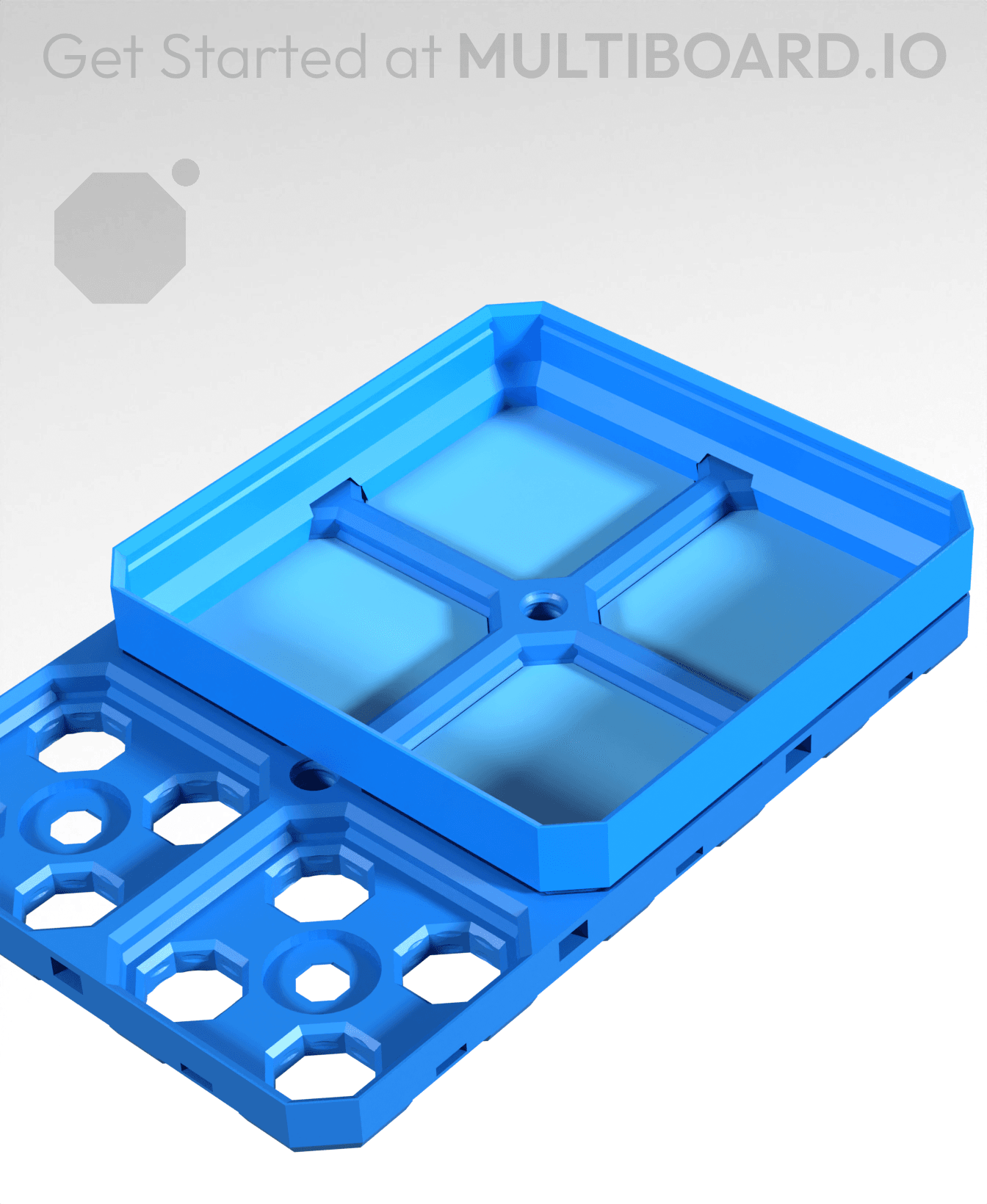 Base Plate Bottom 3d model