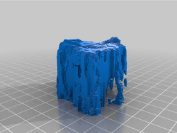 Minecraft Pirate Cove 3d model