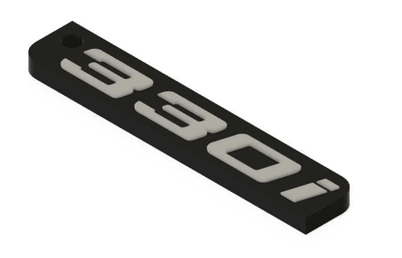 Keychain: BMW XI 3d model