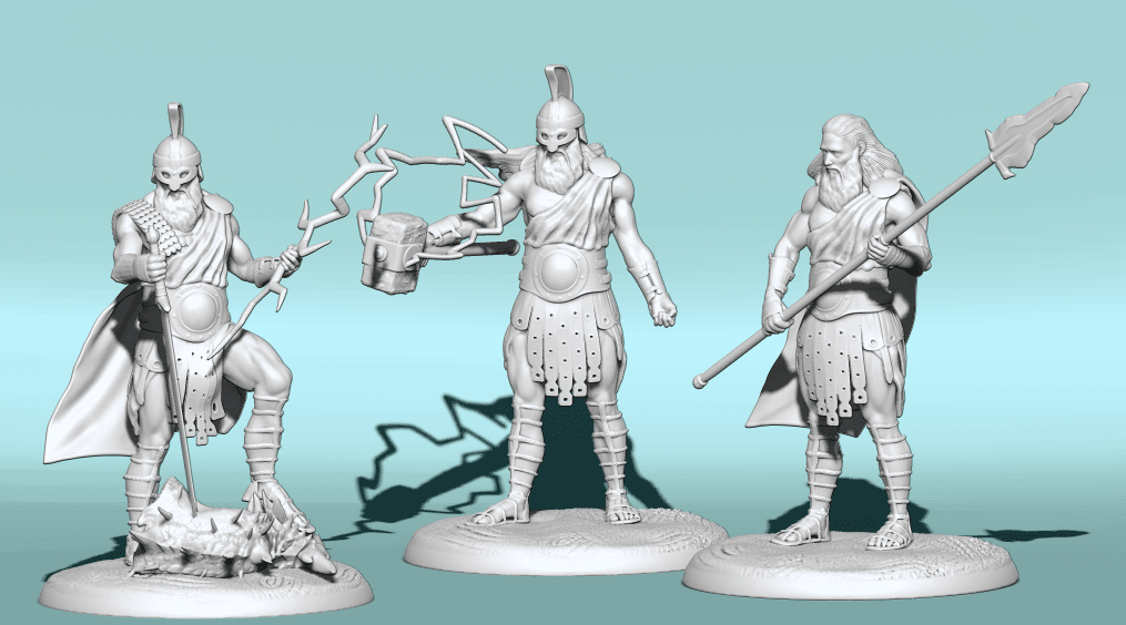 Storm Giant Pack 3d model