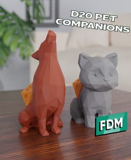 RPG - D20 Pets 3d model