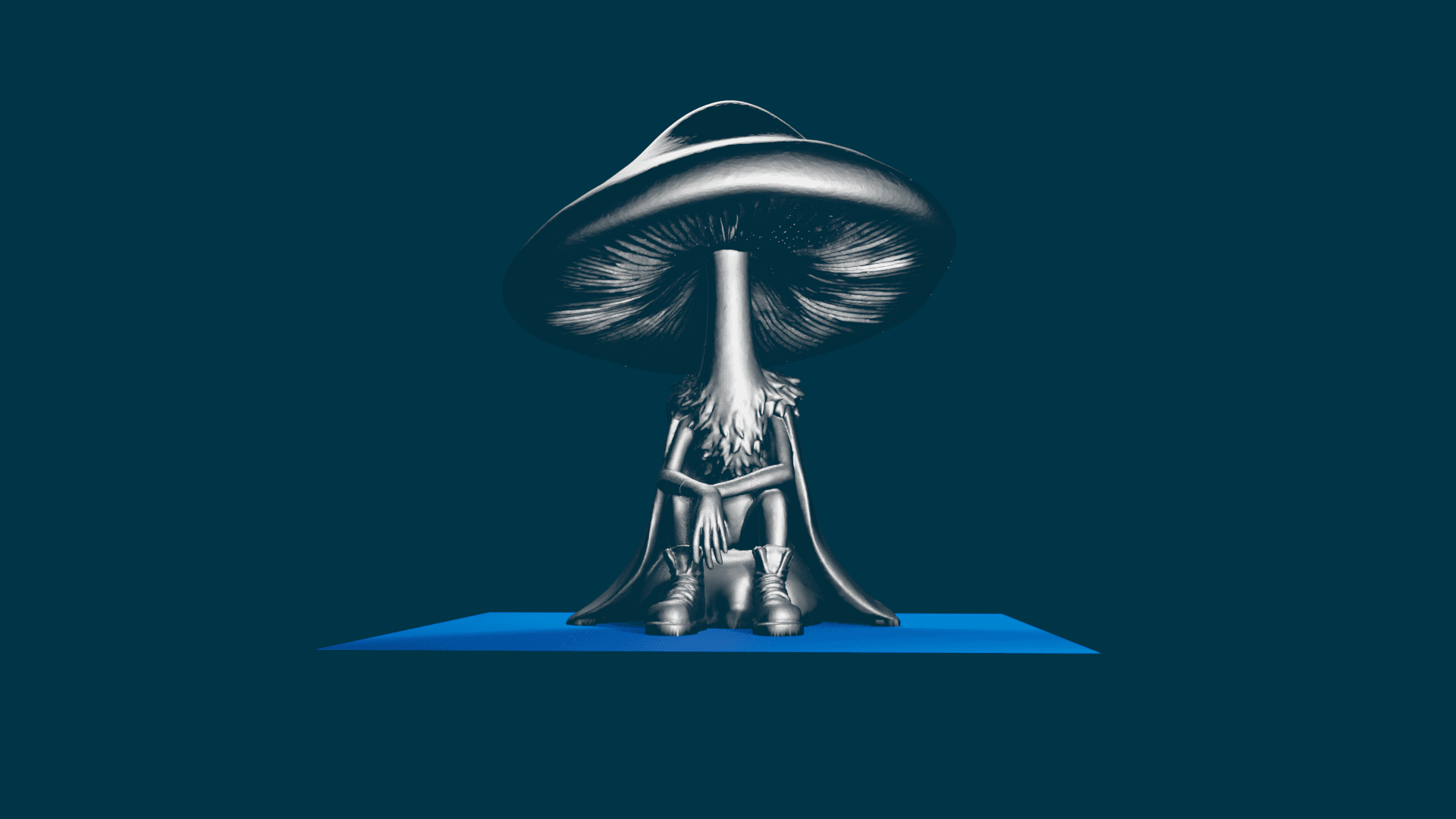 The Shroom Guardian 3d model
