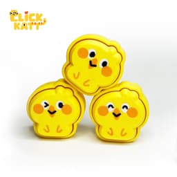 Chick - Clicker Fidget Toy Keychain 3d model