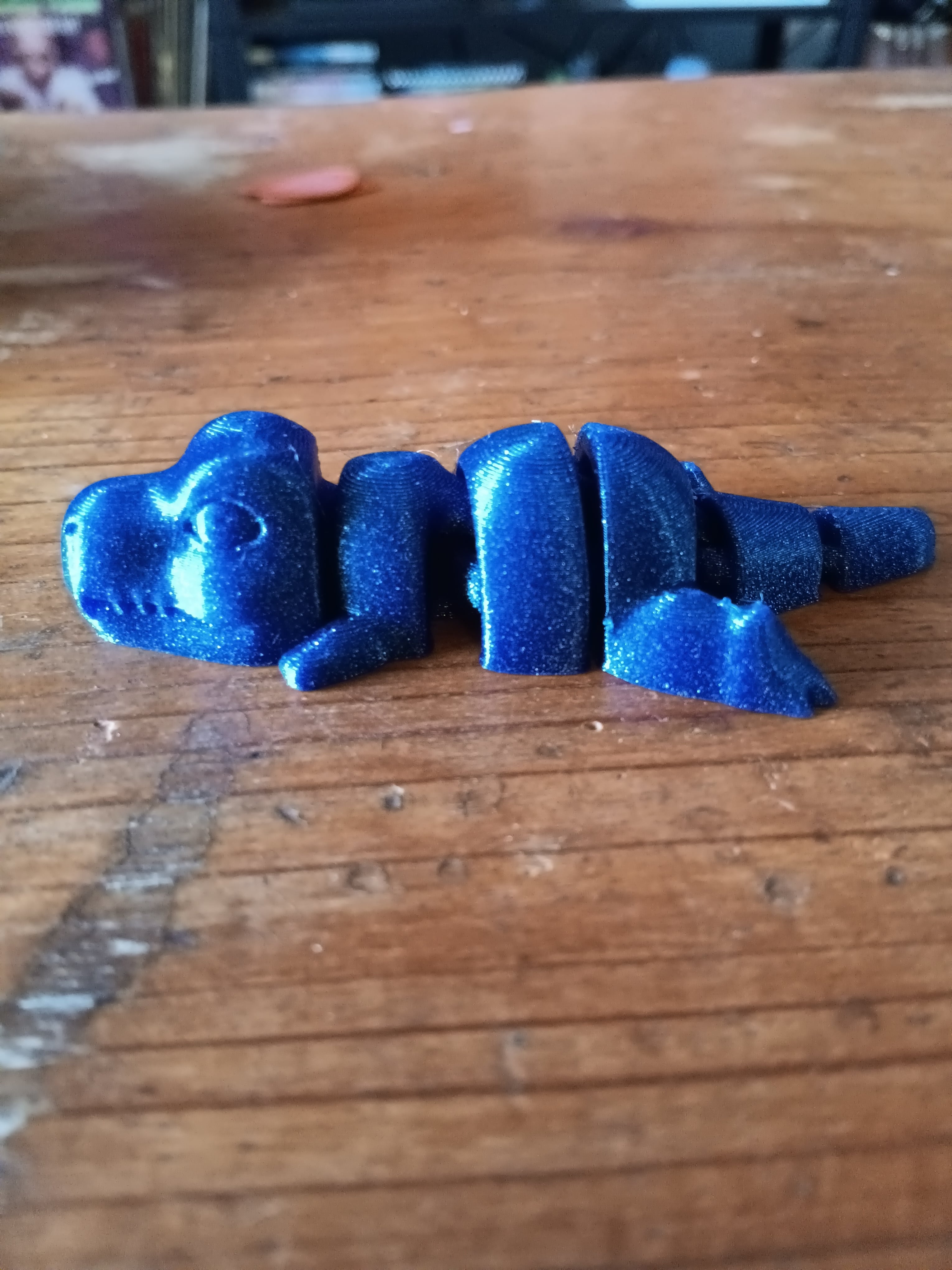 Baby T-Rex - flexi fidget toy 3d model
