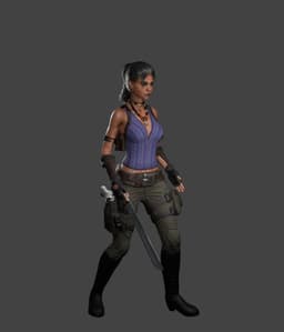 Post Apocalypse Fighter V2 3d model