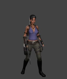Post Apocalypse Fighter V2 3d model