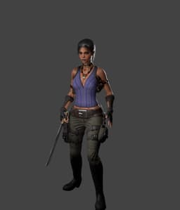 Post Apocalypse Fighter V2 3d model