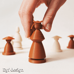 Japanese Chess Set.3mf 3d model