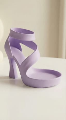 High Heel Jewelry Holder | Modern Shoe Tray Decor 3d model