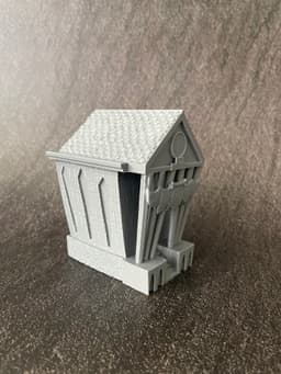 The Nightmare Before Christmas City Hall Building / Easy Print 3d model