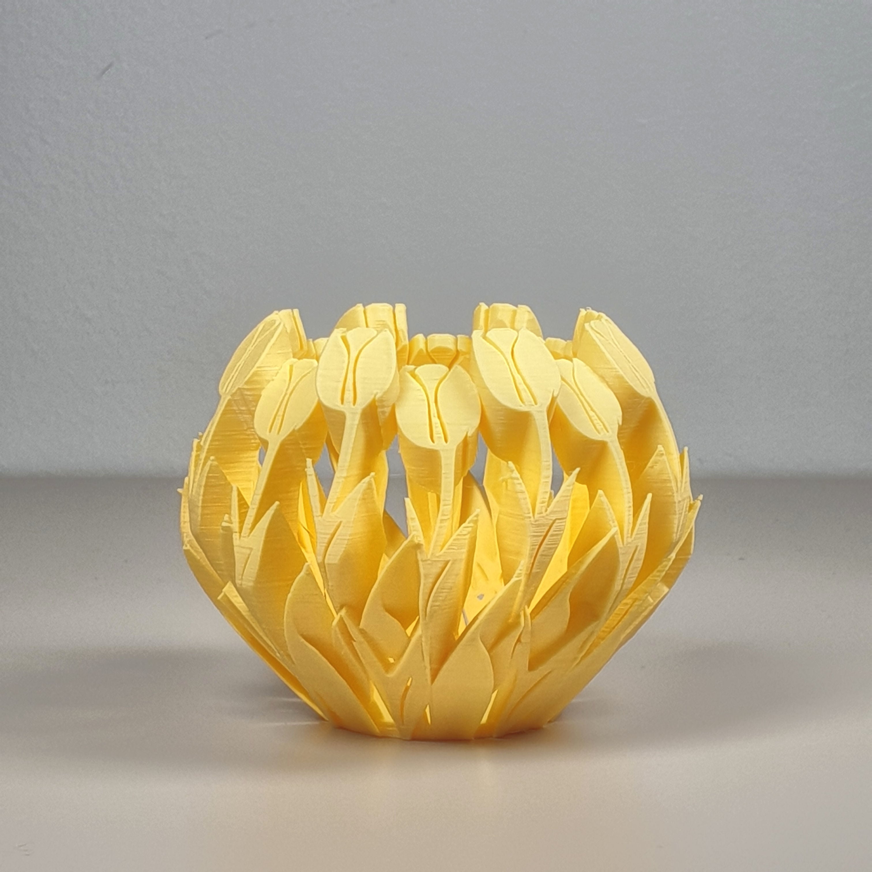 Spring Tulip Bowl 3d model