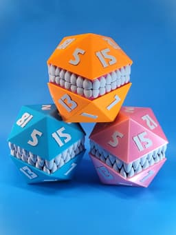 D20 Mimic Dice Tower Version 2 3d model