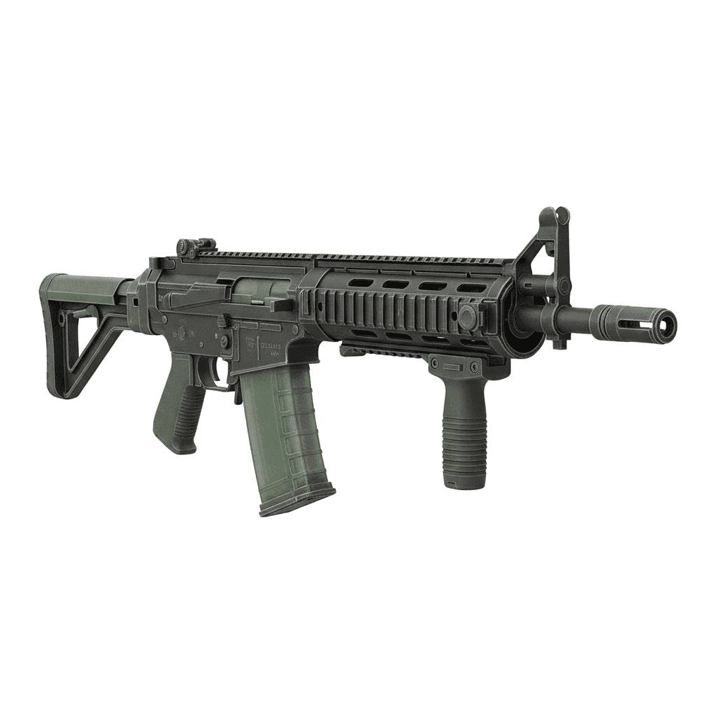 Gun SIG SG 551 Tactical Carbine 3d model