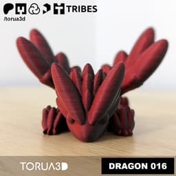 Articulated Dragon 016 3d model