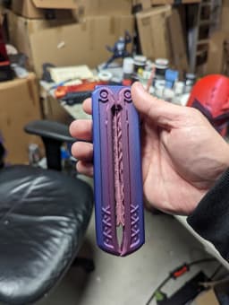 Tribal Balisong 3d model