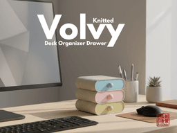Volvy Knitted Organizer 3d model