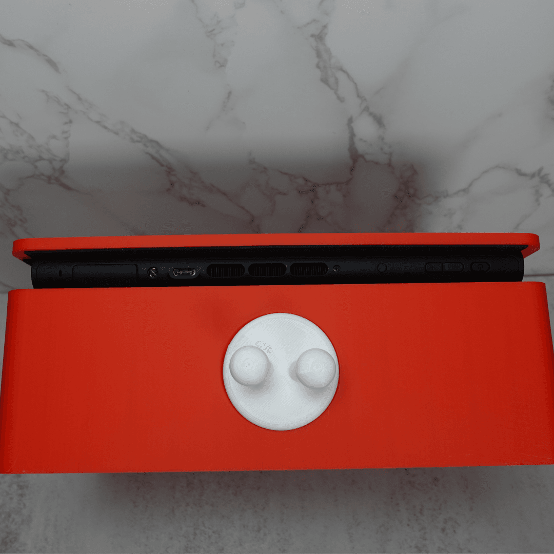 Mini TV Stand Compatible with Switch 2 3d model