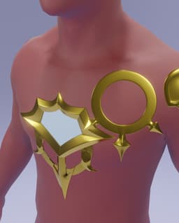 GENSHIN IMPACT AETHER COSPLAY SET 3d model