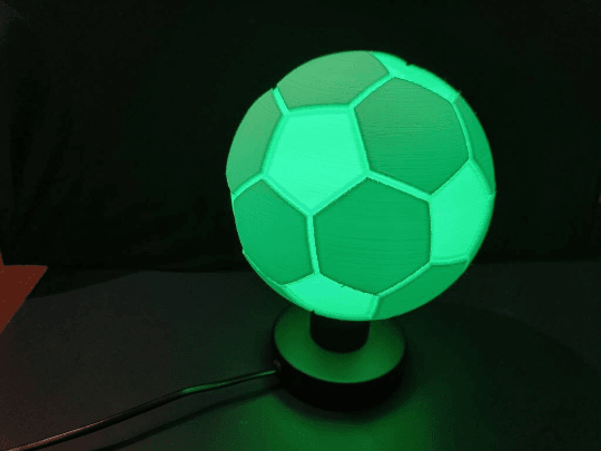 Football/Soccer Desk Lamp 3d model